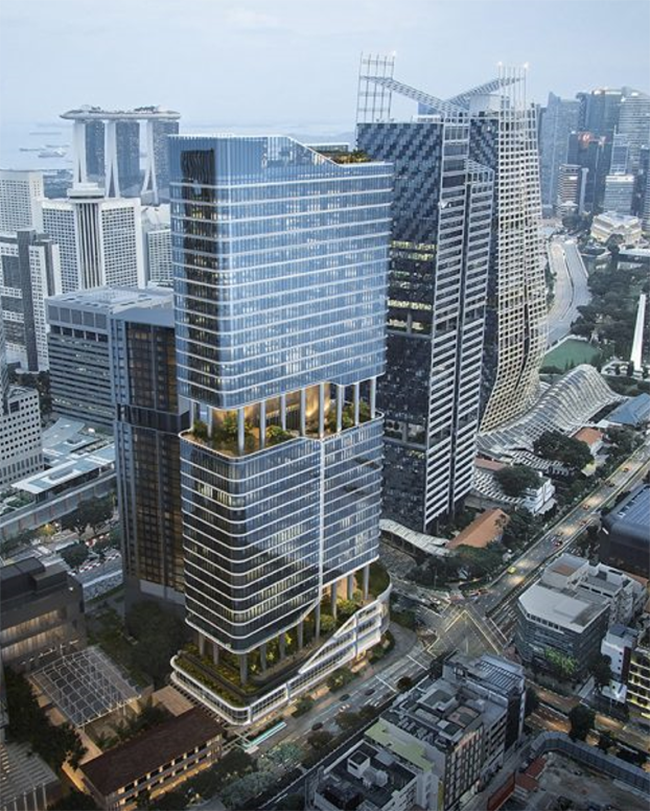 싱가포르 ‘Shaw Tower 재개발 공사’ 조감도 싱가포르 ‘Shaw Tower 재개발 공사’ 조감도
